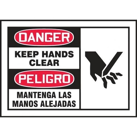 OSHA DANGER SAFETY LABELS KEEP SBLEQM185VSP